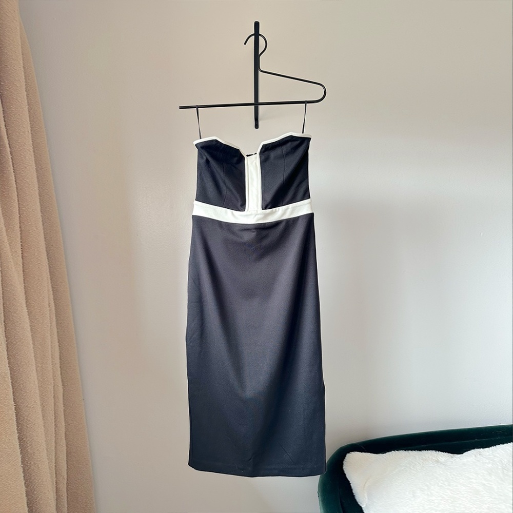 Express Strapless Longline Strapless Dress 0 NWT